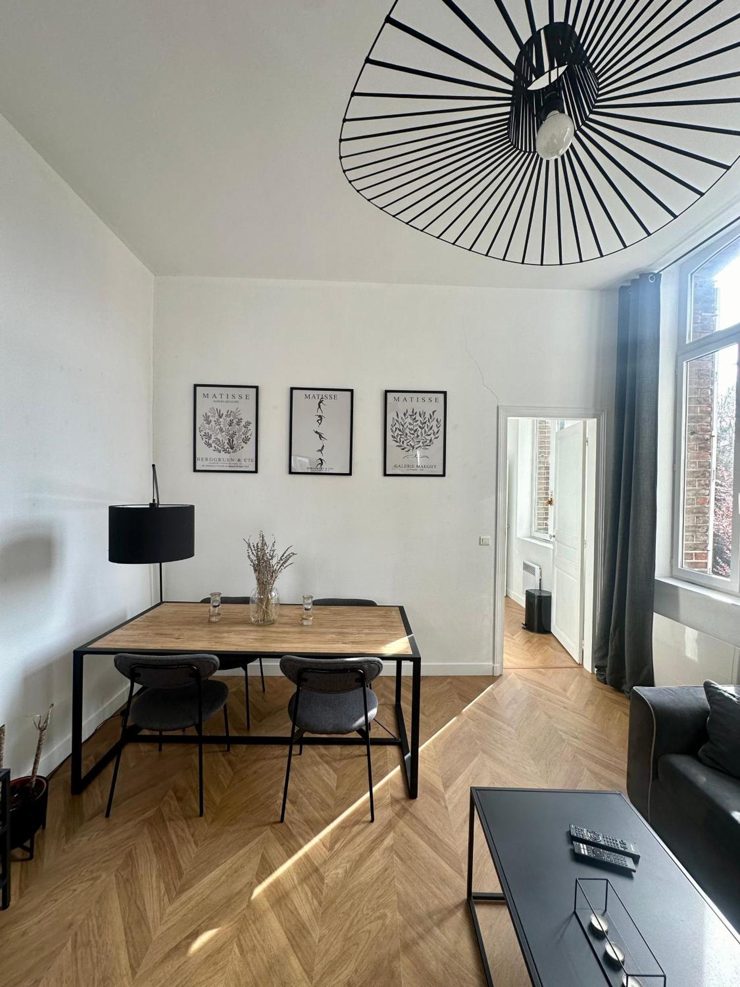 Spacieux Appt Haussmannien Parking Prive Amiens Dış mekan fotoğraf