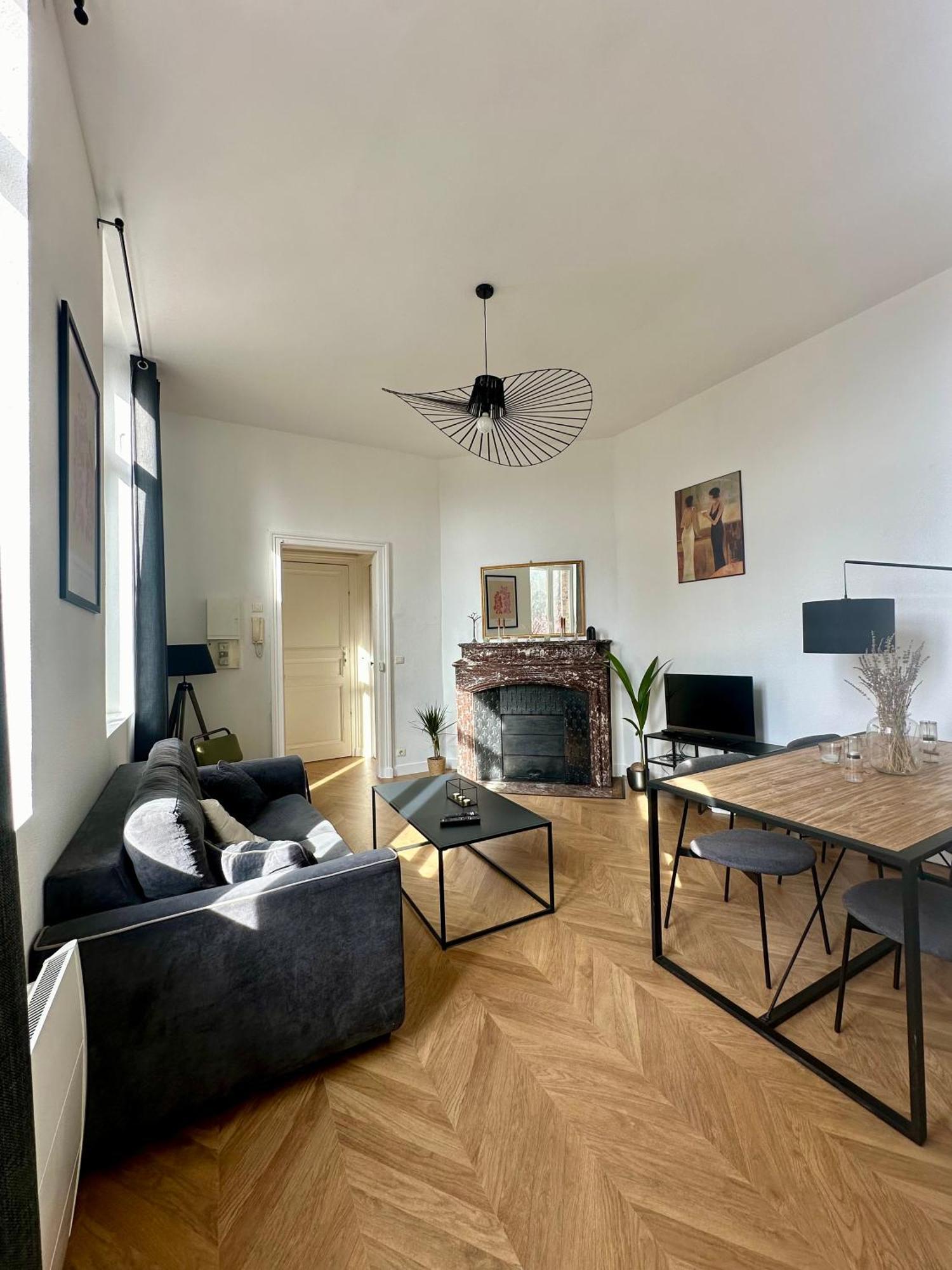 Spacieux Appt Haussmannien Parking Prive Amiens Dış mekan fotoğraf